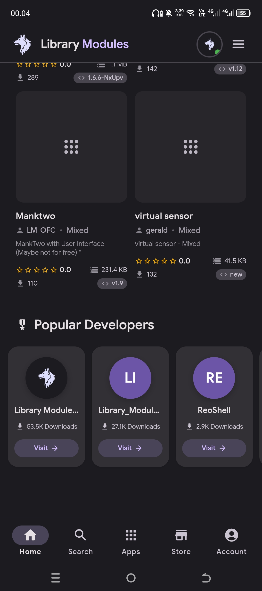 Screenshot Library Modules