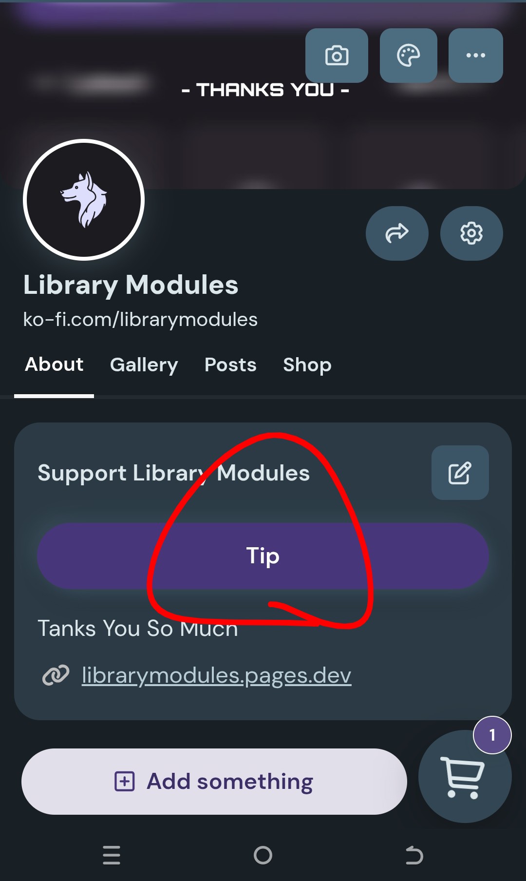 Donate via Sociabuzz guide